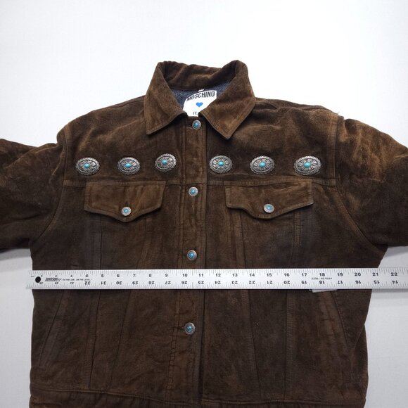 Moschino Vintage Southwestern Fringe Velvet Jacket - Picture 12 of 13